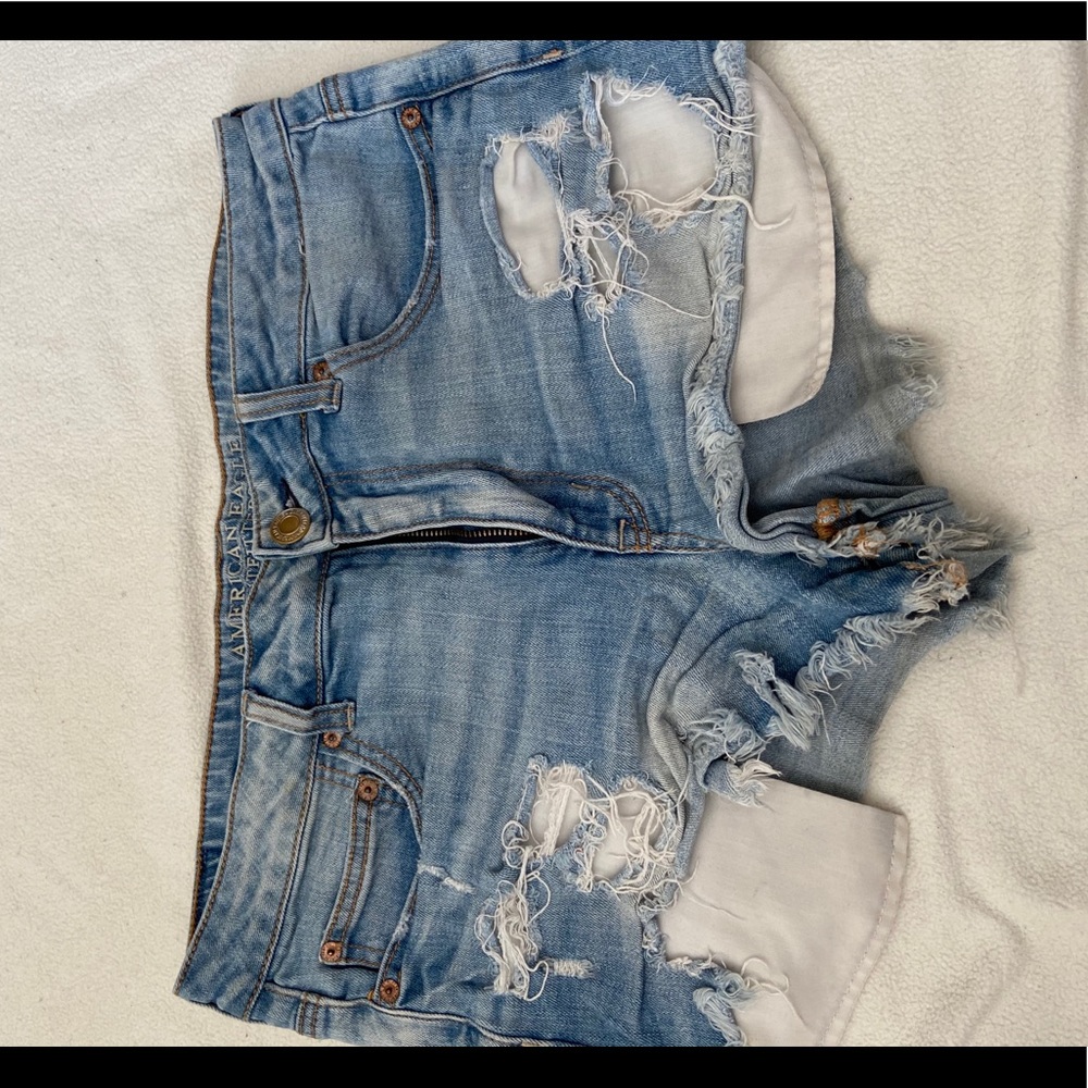 AEO jean shorts